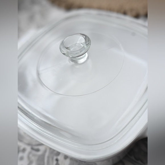 Vintage CorningWare Blue Dusk 1Qt 1L Casserole Dish with Lid Pyrex Made In USA - Picture 16 of 16